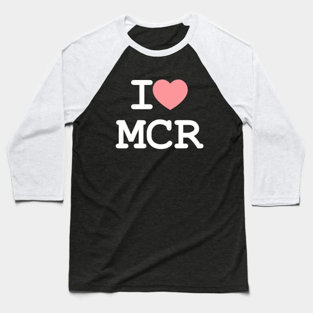 I love Manchester Baseball T-Shirt by lastradaimamo